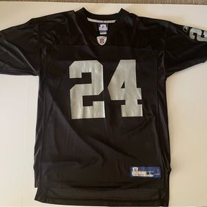 Michael Huff Oakland Raiders Reebok NFL Football Sports Jersey